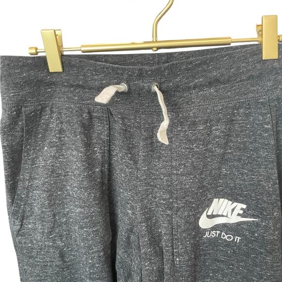 Nike Joggers Charcoal Heathered Track Pants Women’s Sz S Comfort Stretch EUC - Picture 5 of 6